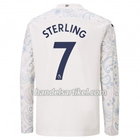 Manchester City Raheem Sterling 7 Ausweich Trikotsatz 2020/21 Langarm